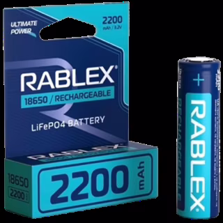 Акумулятор Rablex 18650 LiFePO4 2200mAh Li-ION 3.2v