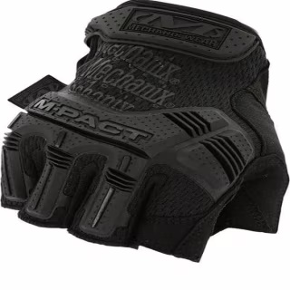 Тактические перчатки без пальцев чёрная XL, 10154