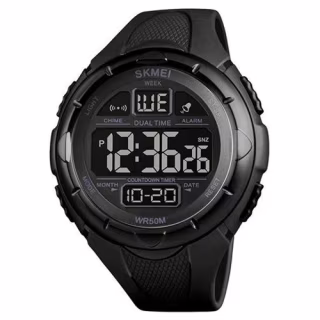 Часы наручные SKMEI 1656BK, BLACK, 9769