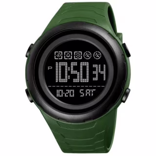 Годинники наручні SKMEI 1674AGBK, ARMY GREEN-BLACK, 10266