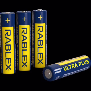 Батарейка Rablex LR3 AAA ultra plus алкаліна (40 шт в пачці)