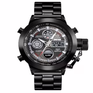 Часы наручные SKMEI 1515BK, BLACK, 9760