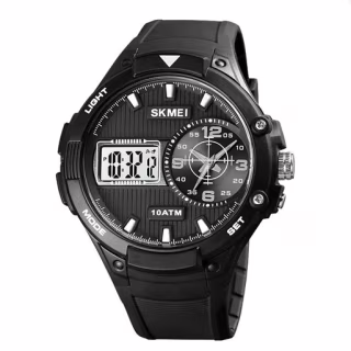 Часы наручные SKMEI 1761BKWT, BLACK/WHITE, 10267