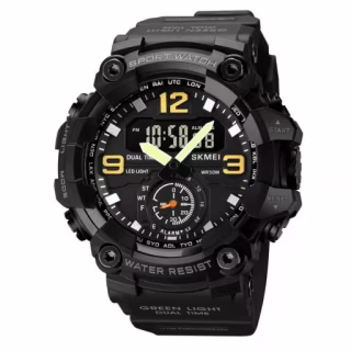 Часы наручные SKMEI 1965BK, BLACK, 9777
