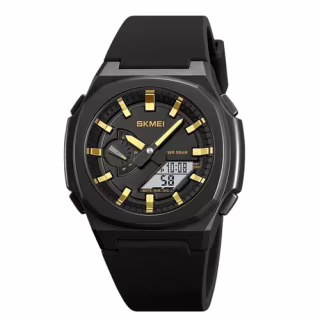 Часы наручные SKMEI 2091BKGDWT, GOLD-WHITE, 10303