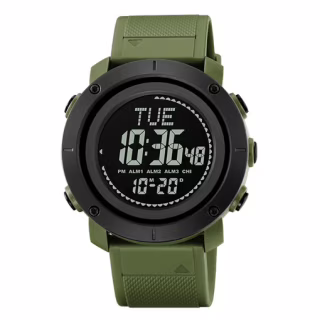 Годинники наручні SKMEI 2095AG, ARMY GREEN, Компас, 10305