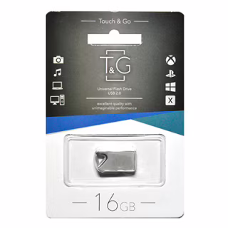 USB флеш накопичувач T&G металевий серії 16GB/ TG109-16G (Гарантія 3 роки)