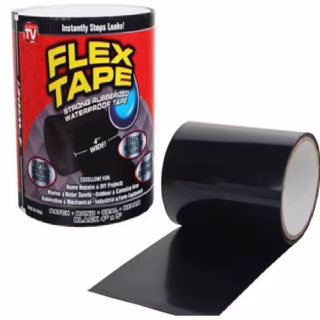 Сверхміцний скотч - стрічка Flex Tape 8*5 20 см