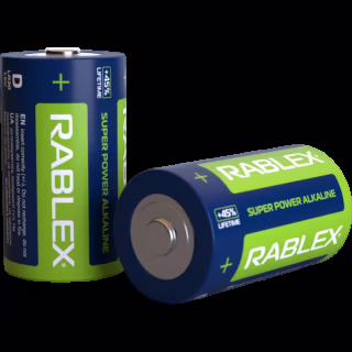 Батарейка Rablex LR20 D 1.5V / Алкалінова