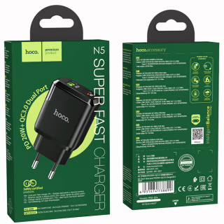 СЗУ Мережева Зарядна Устрій Hoco N5, 20W