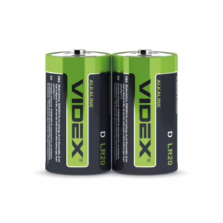 Батарейка Videx LR20P(D) / Лужна