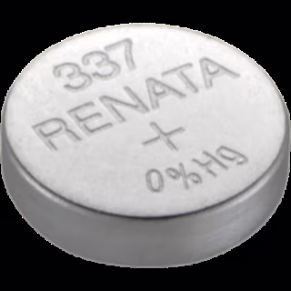 Батарейки-таблетки Renata 337 / SR416 / 10 шт. на блістері
