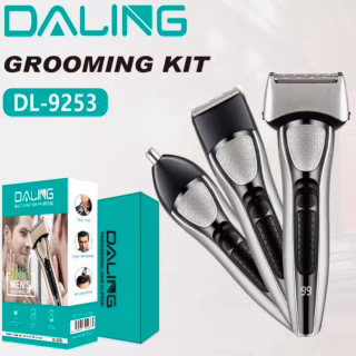 Система DALING DL-9253 3 in1 (бритва, машинка, тример)