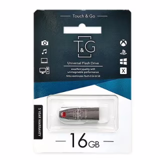 USB флеш накопичувач T&G метал серія 16GB/ TG115 (Гарантія 3 роки)