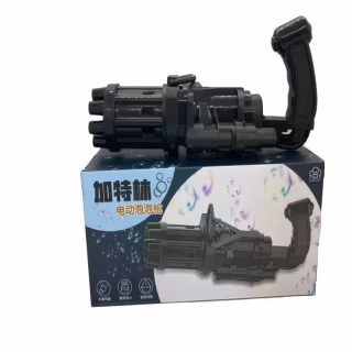 Пулемет з мильних бульбашок Мініган GATLING WJ950 / 7934