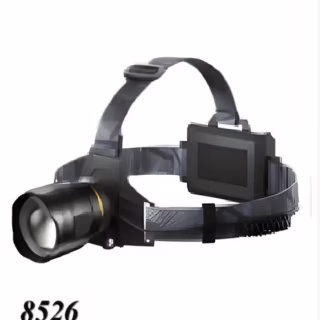 Налобний ліхтар Bailong BL-8075-2-GT100, 2x18650, зум, ЗУ microUSB