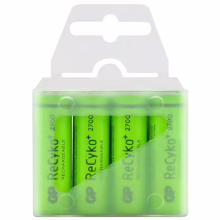 Акумулятор GP ReCyko2700 /R6 AA /Ni-MH 2600mAh 1.2V 1 шт. (в упаковці 4 шт), кейс