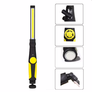 Ліхтар для кемпінгу W55-COB, Li-Ion акумулятор, магніт, ЗУ microUSB