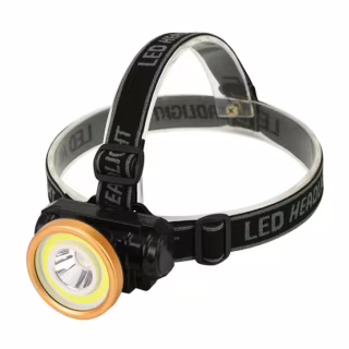 Налобний фонар Bailong BL-0509-2, акумулятор, micro USB, 4099