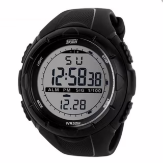 Годинники наручні SKMEI 1025BK, BLACK, 6026