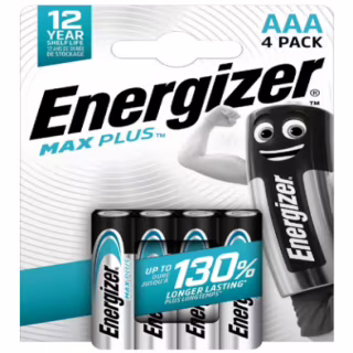 Батарейка Energizer MAX Plus AAA (LR3) Алкалінова Потужність