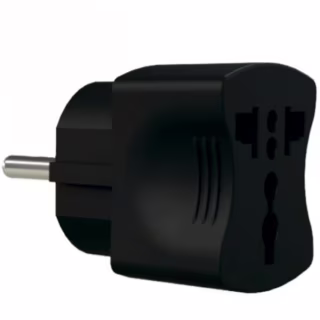 Перехідник Neomax 16A NX1128 чорний