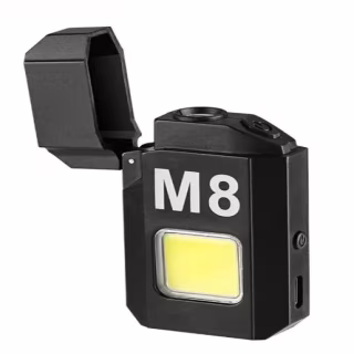 Запальничка спіральна USB та Led ліхтарик X-Balog LV-6002, 9075