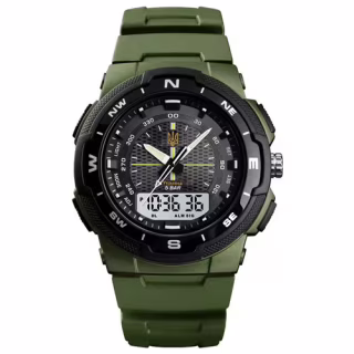 Годинники наручні SKMEI 4541/1454AG, ARMY GREEN, УКРАЇНА, 10626