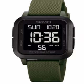 Часы наручные SKMEI 1894AGBK, ARMY GREEN/BLACK