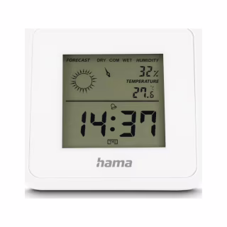 Термо-гігрометр Hama Borneo White (00185891)