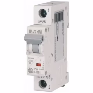 Автоматичний вимикач Eaton 1-п. С 50А HL 4.5кА