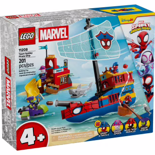 Конструктор LEGO Spidey Пиратский корабль команды Паука (11208-)
