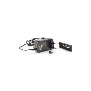 Блок питания сетевой Voltronic 18W Universal, Output 3V-12V, 2.35*0.75/ 3.0*1.1/3.5*1.35/4.0*1.7 /5.5*2.1/5.5*2.5 (12491 / YT-UPS18W)