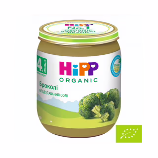 Дитяче пюре HiPP Перше дитяче броколі 125 г (1424132)