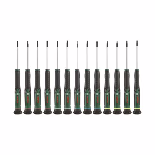 Набір викруток Bosch прецизійних 13шт, SL, PH, TX, HEX, сталь CrV (1.600.A02.Z9N)