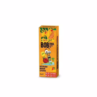 Цукерка Bob Snail Равлик Боб натуральні Мангові 30 г (4820219340591)