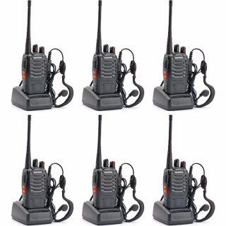 Портативна рація Baofeng BF-888S Six Pack комплект 6 шт (2200000758996)