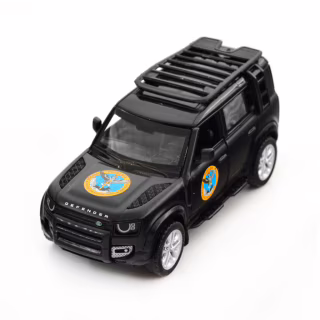 Машина TechnoDrive Автомодель серії Шеврони Героїв - Land Rover Defender 110 - ГУР МО (250364M)