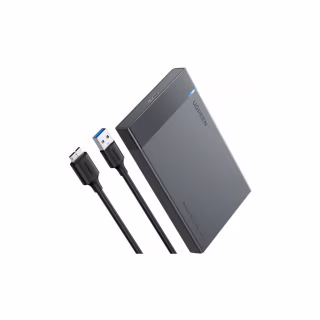 Кишеня зовнішня Ugreen USB 3.0 to M.2 SATA SSD US221 black (30848)
