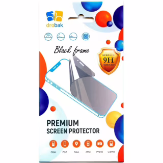 Стекло защитное Drobak Samsung Galaxy S25 Black (383883)