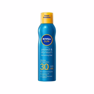 Средство от загара Nivea Sun Солнцезащитный освежающий мист Защита и сухое прикосновение SPF 30 200 мл (4005900699565/4005900695864)