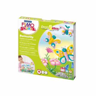 Набір для творчості Fimo Kids Метелик 4 кольори х 42 г (4007817806197)