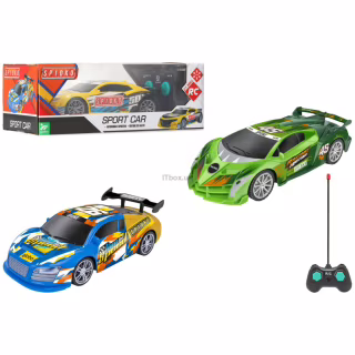 Радиоуправляемая игрушка SPIDKO Sports car 122 7F 27Mhz, желтый (42287/1)