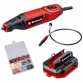 Гравер Einhell TC-MT 150E 150Вт, гнучкий вал, набір насадок (4419380)