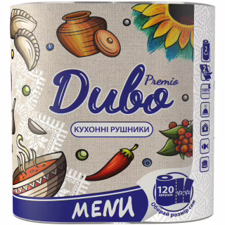 Паперові рушники Диво Premio Menu 2 шари 2 рулони (4820003838488)