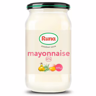 Соус Руна Майонез 67% жиру 415 г (4820015948441)