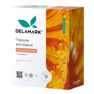 Пральний порошок DeLaMark Color 1 кг (4820152330499)