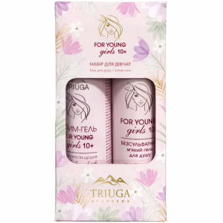 Набор косметики Triuga Ayurveda For Young Girls Гель для душа 250 мл + Интим гель 300 мл (4820164642054)
