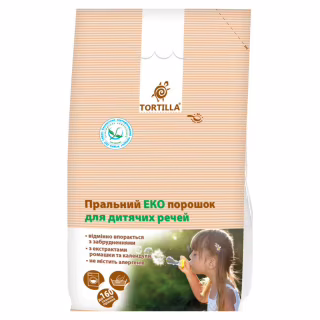Пральний порошок Tortilla Еко Для дитячих речей 8 кг (4820178061018)
