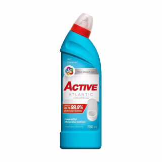 Засіб для чищення унітазу Active PR Ocean Fresh З хлором 750 мл (4820196012788)
